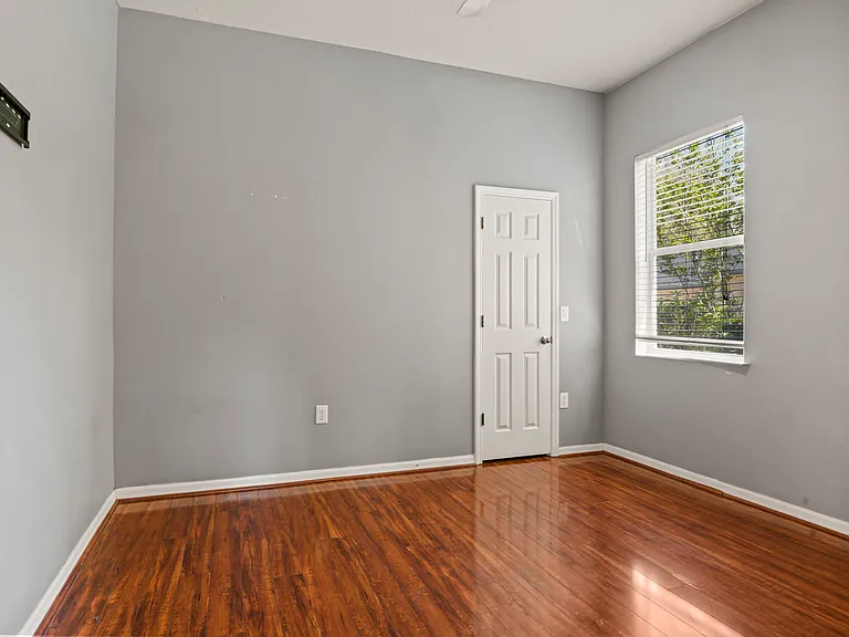 Main level bedroom #2 - private - on opposite sides from main primary bedroom