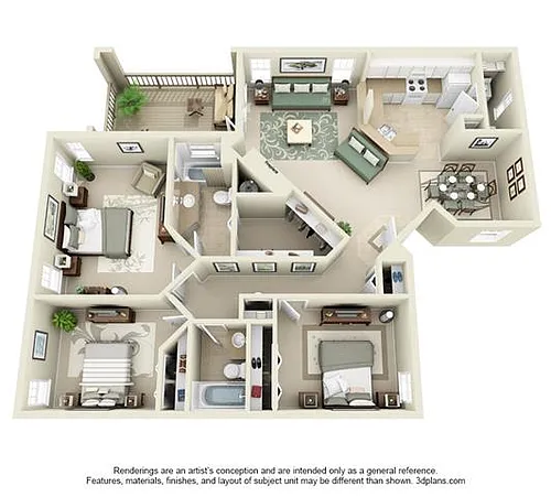 Floor plan Hollyhock