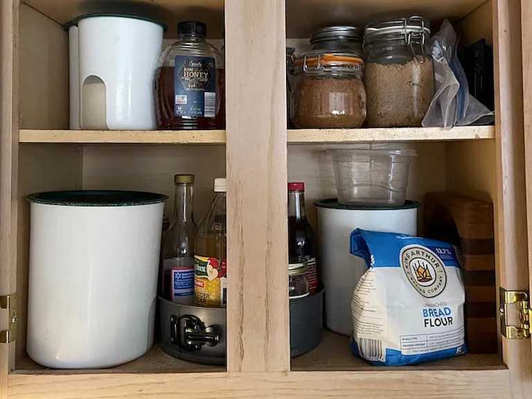 Spice up your meals from our well-stocked kitchen, complete with a wide array of condiments and jars