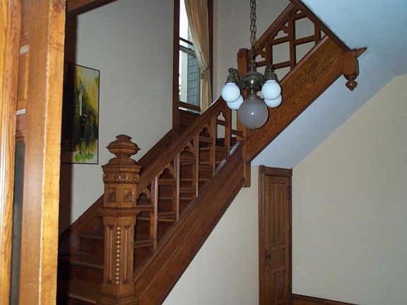 Entry stairs to unit