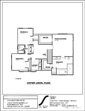 Upper Level Plan