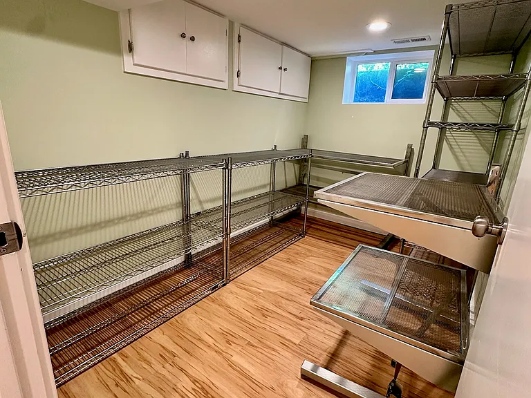 Walk-in closet or gear room
