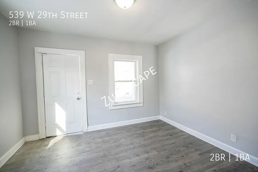 Limited Rent Special! Half Off First Month Rent.....539 W. 29th St. / 2 Bedroom 1 Bath Duplex — Photo 4