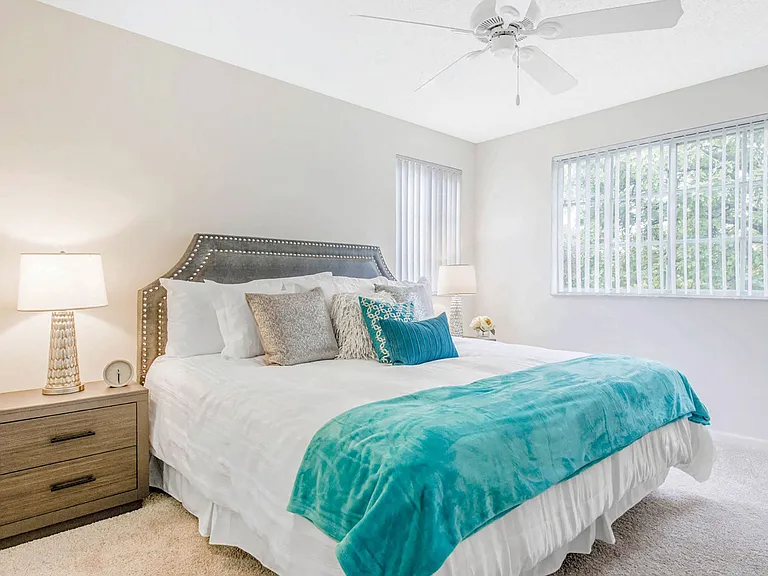 Step into a gorgeous bedroom, designed for comfort and style with plenty of space to unwind.
