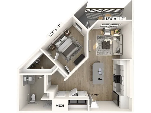 Floor plan A4 - ADA - Design Collection I