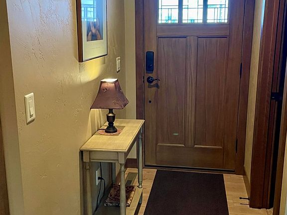 Welcoming entry foyer