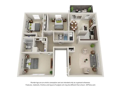 Floor plan THE WELLINGTON