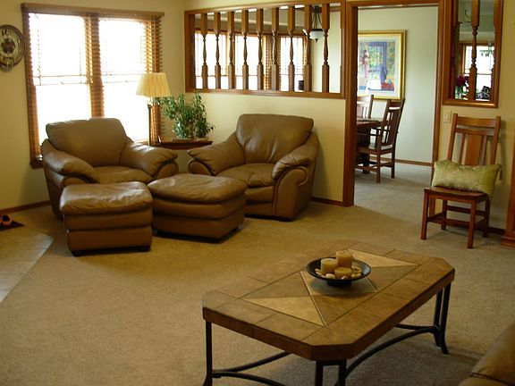 Spacious living area