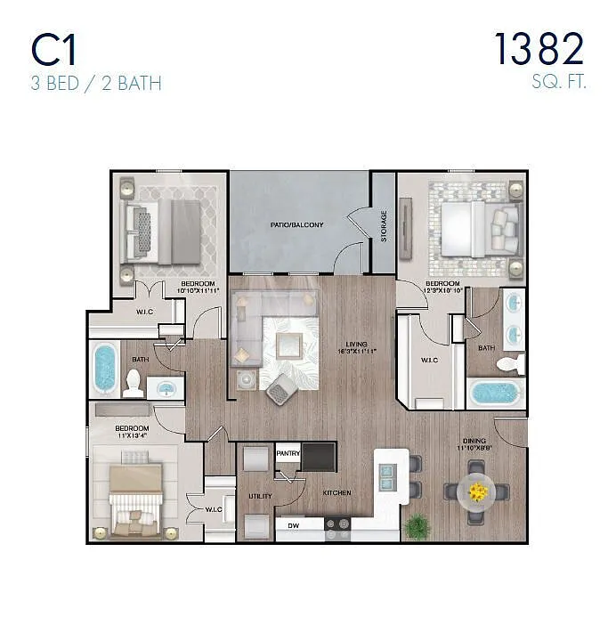 Floor plan 3X2