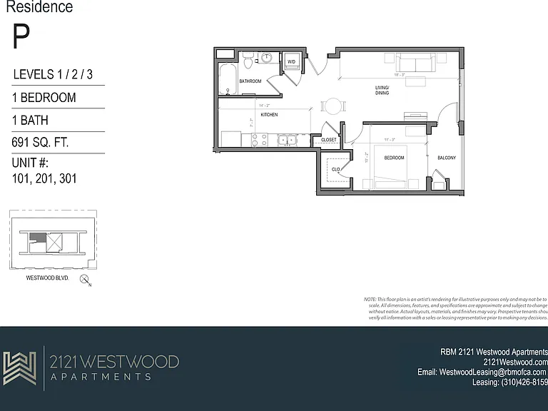RBM Westwood Apartments — Photo 14