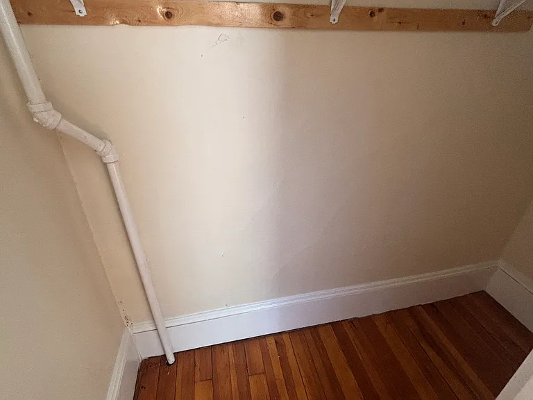 First floor bedroom closet