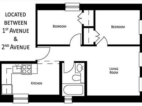 2nd image of 316 E 84th St APT 2R