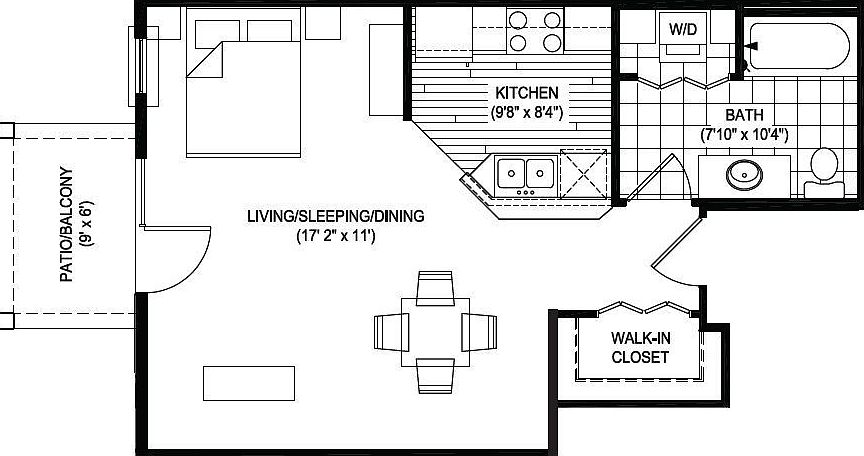 Main Floorplan For 6903 Littlemore Dr #101