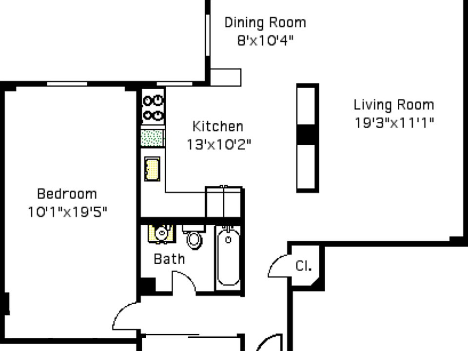 1st image of 345 Clinton Ave APT 10D