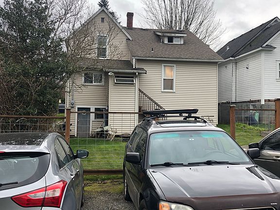 Back of the house from parking area