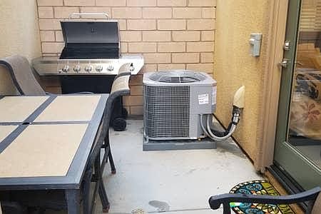 Side yard downstairs