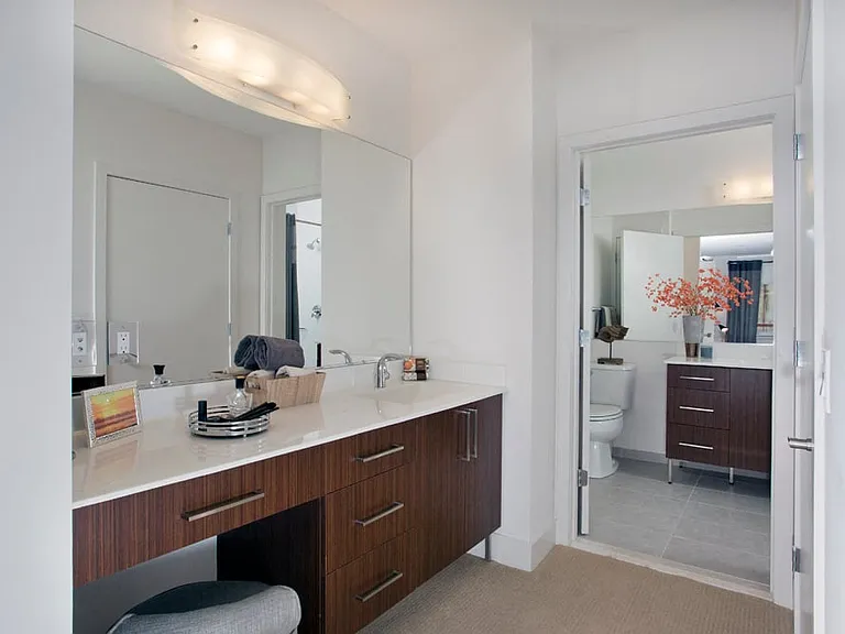 Dressing Room Vanity in Select Two Bedroom Apartments