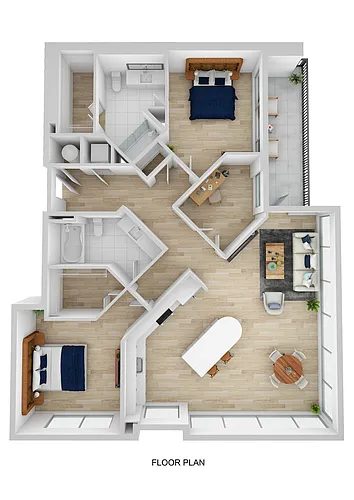 Floor plan B22
