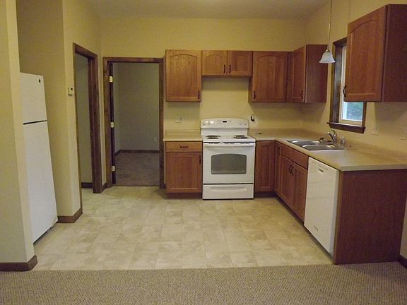 kitchen before microwave installed