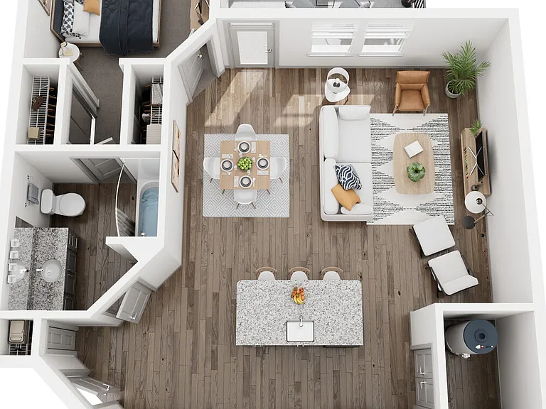 Center West Apartments — Photo 8