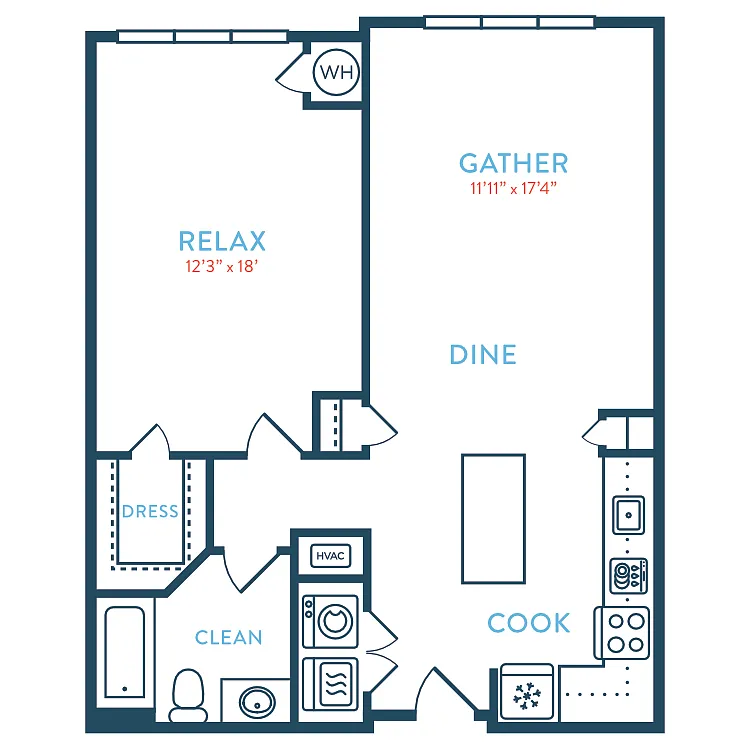 Floor plan 803-817 Berkeley A2