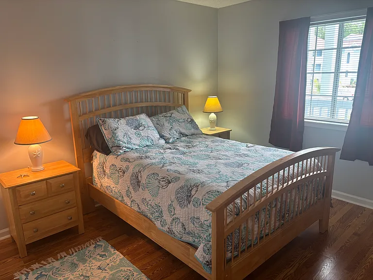 Guest Bedroom/2nd Bedroom; Queen size bed. 2 night stands and dresser