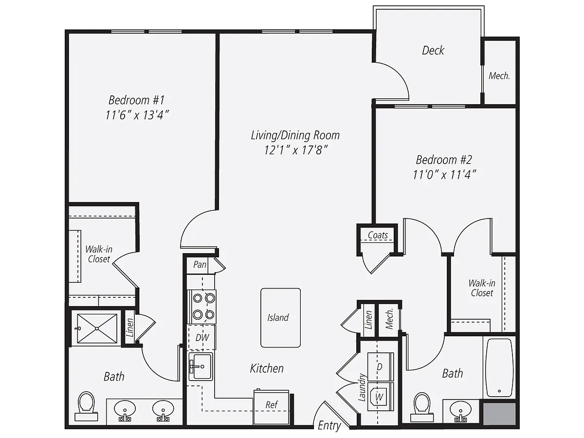 Floor plan Hawthorn