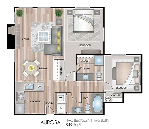 Floor plan Aurora