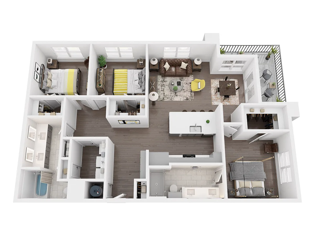 Floor plan C1