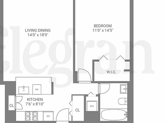 2nd image of 101 W 79th St APT 7B