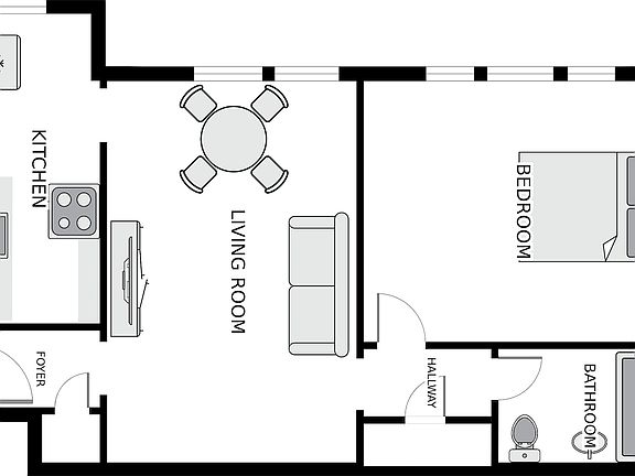 4th image of 5400 7th St NW #102