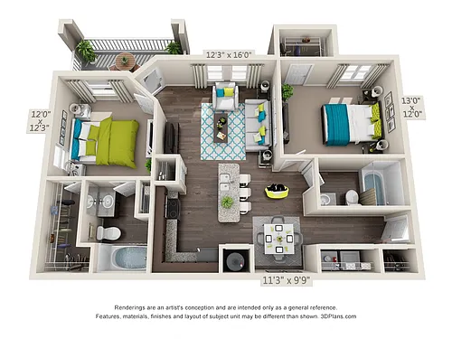 Floor plan B10