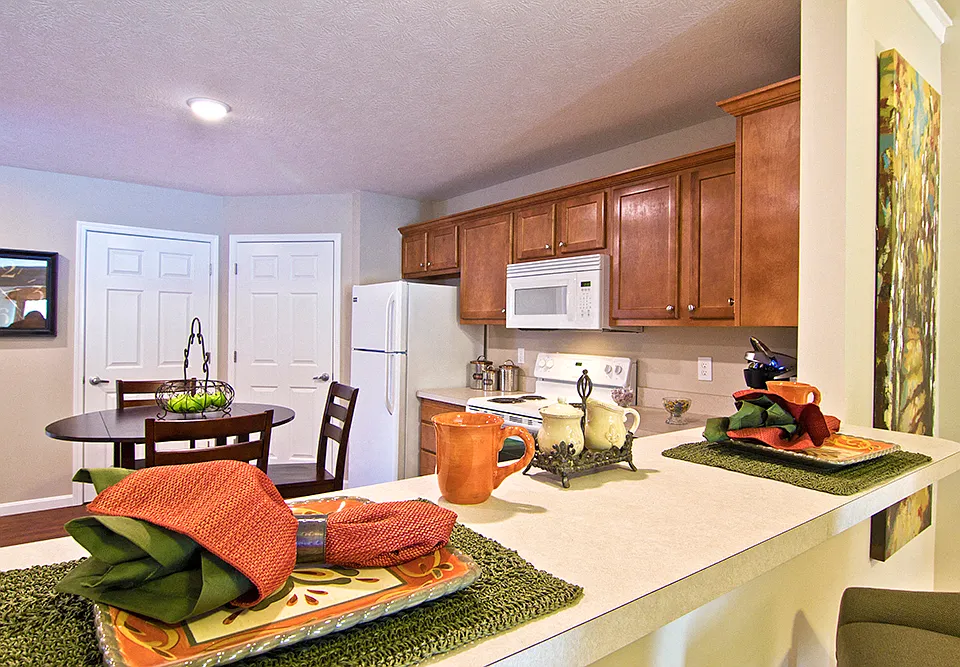 Spacious, Eat-In Kitchens