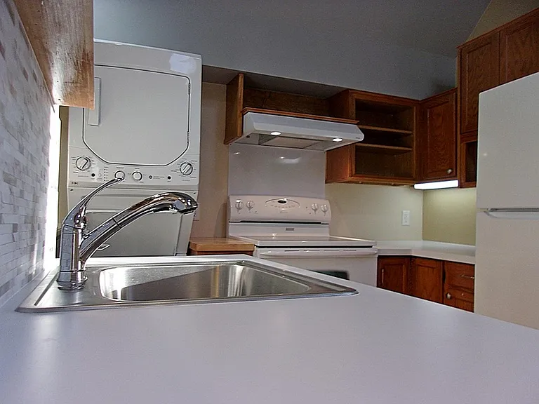 Dishwasher, Garbage Disposal, Washer, Gas Dryer, Ice Maker, Exhausted Range Hood, Vaulted Ceilings, Ceiling Fan, Skylight, Dining Area, Ceramic Flooring.