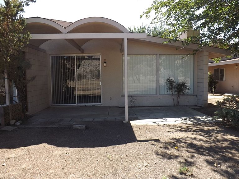 Rear patio