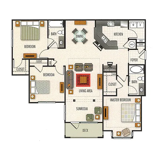 Floor plan Brandon Dunes | Phase I