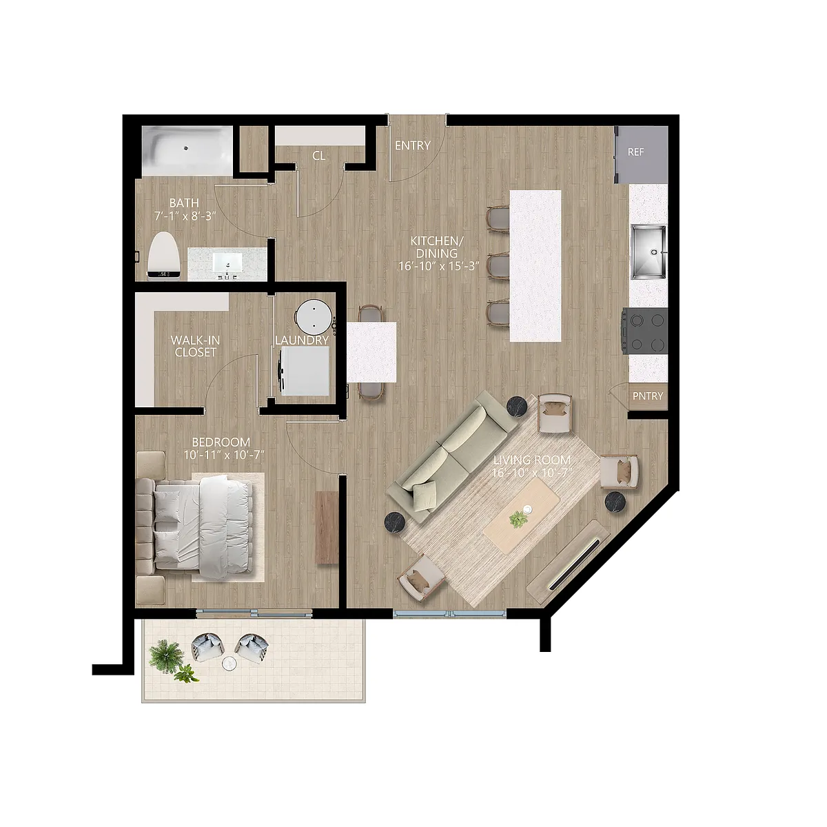 Floor plan Citrine