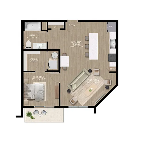 Floor plan Citrine