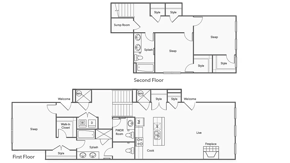Floor plan D4