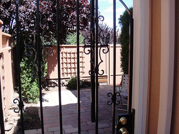 Back courtyard