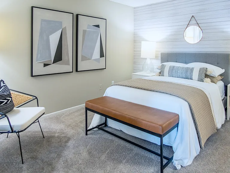 Revel in the grandeur of bedrooms spacious enough for a king-size bed.