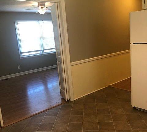 Living area on front of house taken from the kitchen