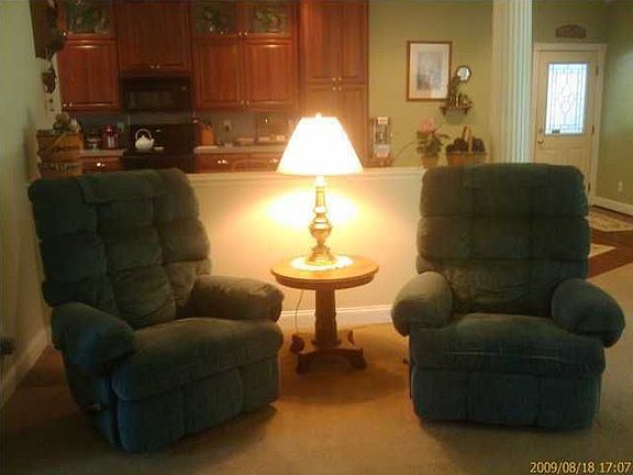 Sitting area in living room