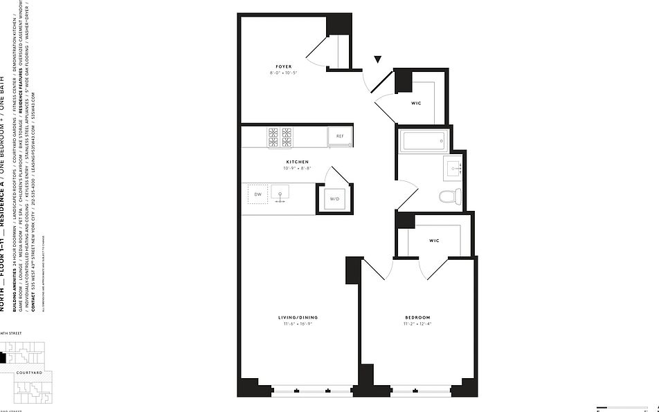 2nd image of 535 W 43rd St APT N10a