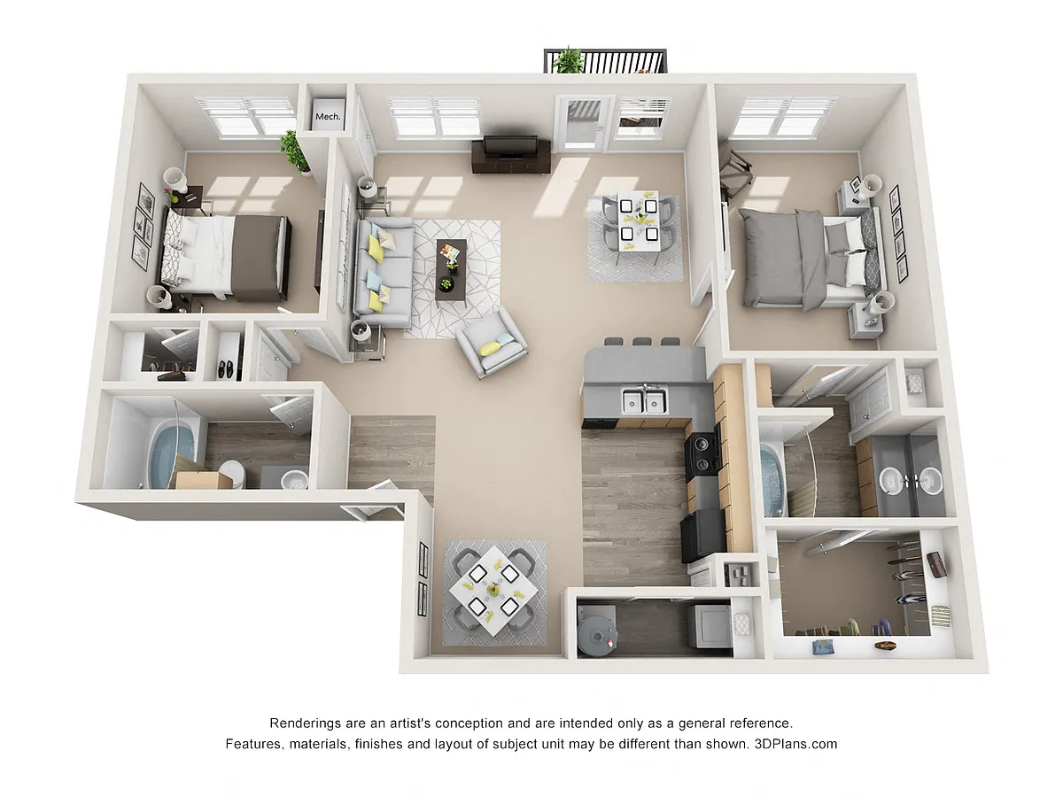 Floor plan Tranquil