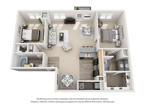Floor plan Tranquil