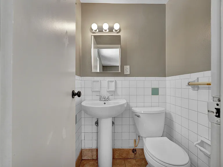 Half bath off Master bedroom