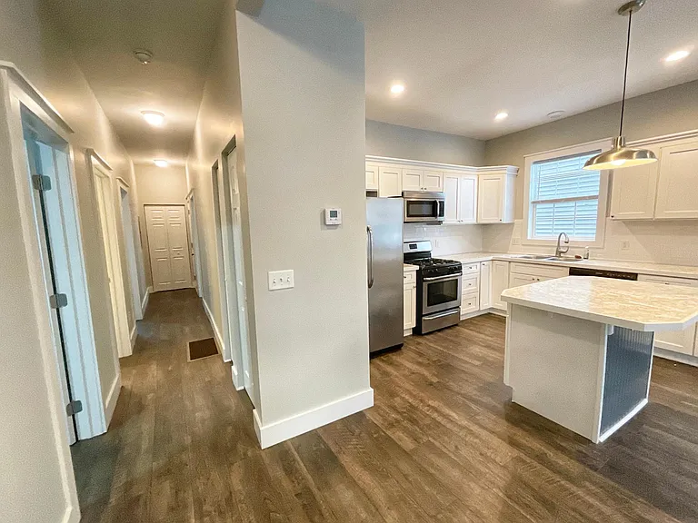 Kitchen/ Hallway to Bedrooms