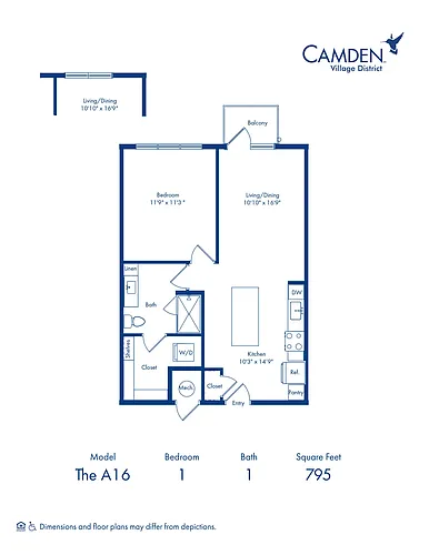 Floor plan A16