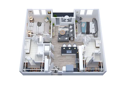 Floor plan B3